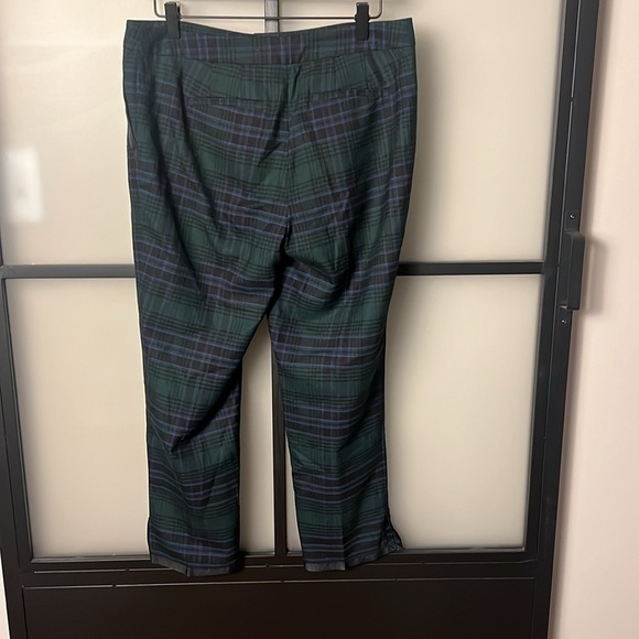 Talbots Plaid Cropped Pants Size 6P - Picture 2 of 7